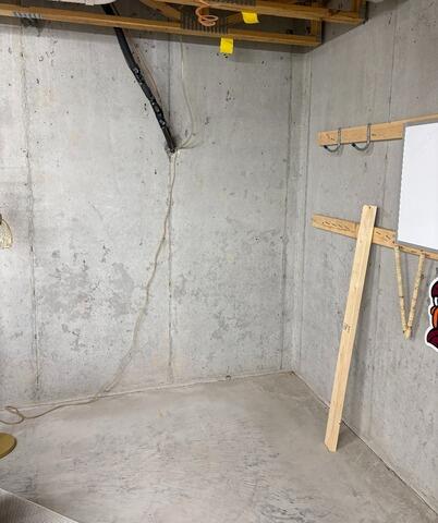 Basement Radon Mitigation System, Pittsboro - 