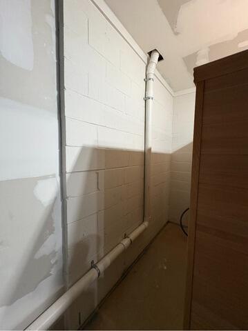 Radon Mitigation System Install, Raleigh - After Photo