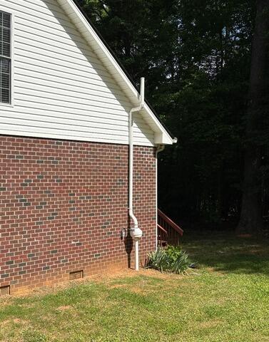 Radon Mitigation System Installation, Clayton - After Photo