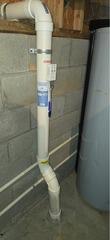 Radon Mitigation System Installation