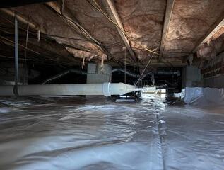 Sealed Crawlspace Barrier System: Raleigh