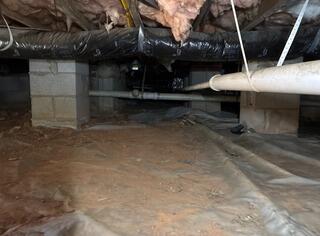 Sealed Crawlspace Barrier System: Raleigh