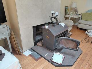Wood Stove Install in Shelton, CT