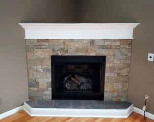 Vent Free Fireplace Makeover