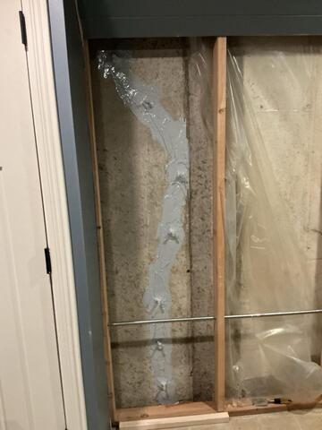 Cracked Basement Wall Repair in Orland Park, IL - After Photo