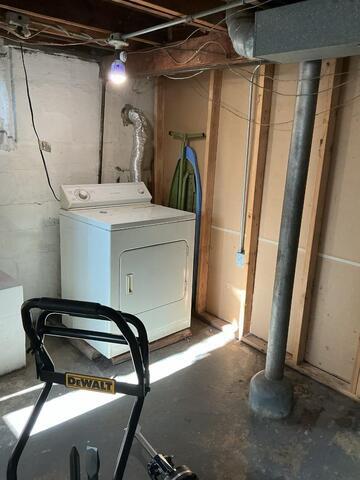 Basement Moisture Solutions in Steger, IL - Before Photo