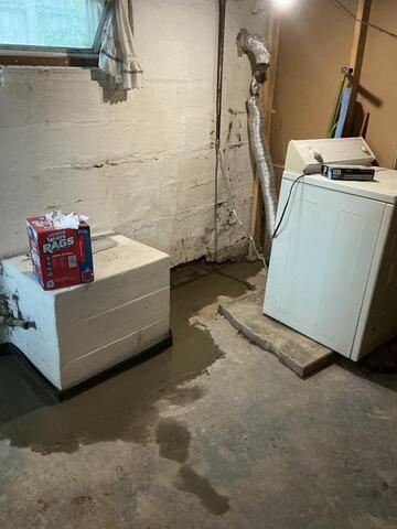 Basement Moisture Solutions in Steger, IL - After Photo