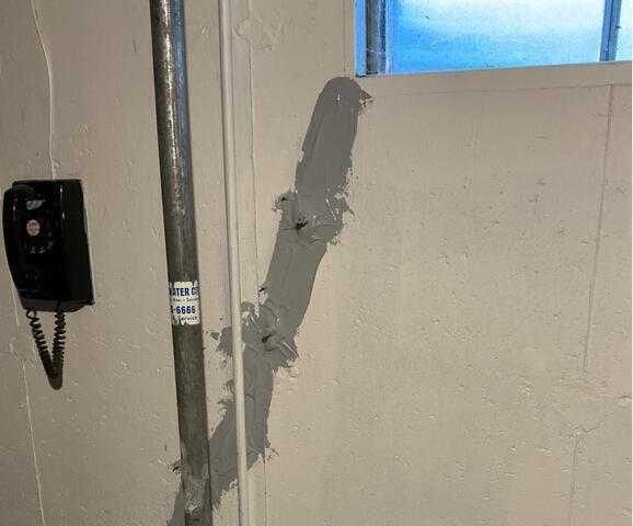Basement Wall Crack Repaired in Sycamore, IL