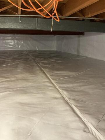 Crawl Space Encapsulation in Matteson, IL - After Photo
