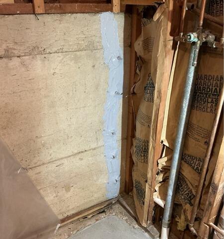 Basement Wall Crack Repair in Barrington, IL - After Photo
