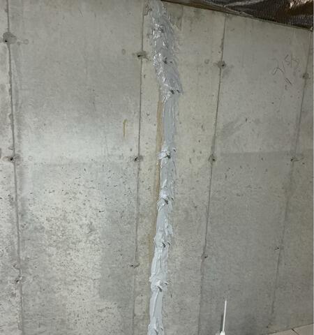 Basement Wall Crack Repair in Frankfort, IL - After Photo