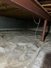 Wet Crawl Space Repair