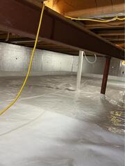 Wet Crawl Space Repair