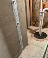 Cracked Foundation Wall Repaired in Lockport, IL