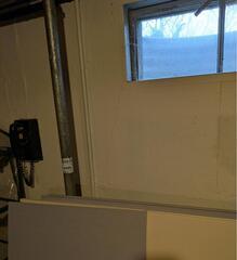 Basement Wall Crack Repaired in Sycamore, IL