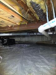 Crawl Space Insulated and Encapsulated in Crestwood, IL