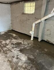 Wet Basement Waterproofed in Oak Lawn, IL