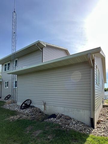Radon Mitigation - Dedham, IA - Before Photo