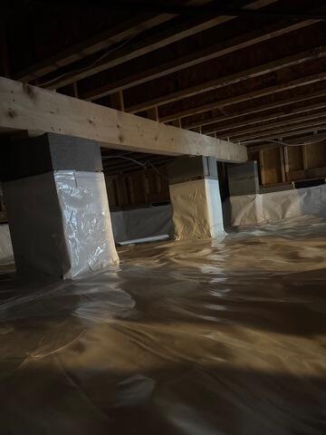 Taking Control of Crawlspace Moisture in Apex, NC - After Photo