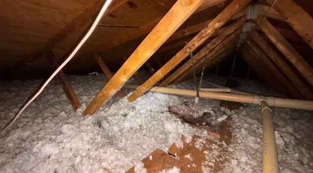Making Every Inch of Attic Insulation Count in Concord, NC - Before Photo