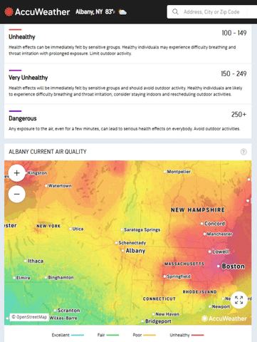 Why Is Air Quality Such a Big Concern in the Northeast Right Now?