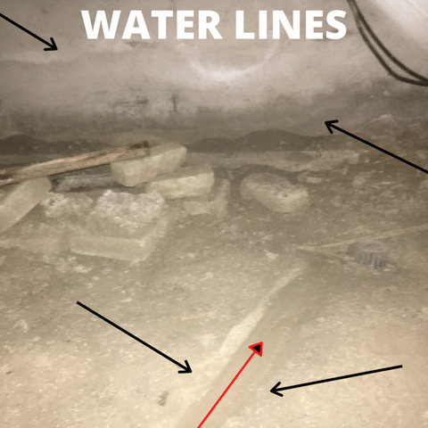 Identifying moisture issues in your crawl space even when it is dry