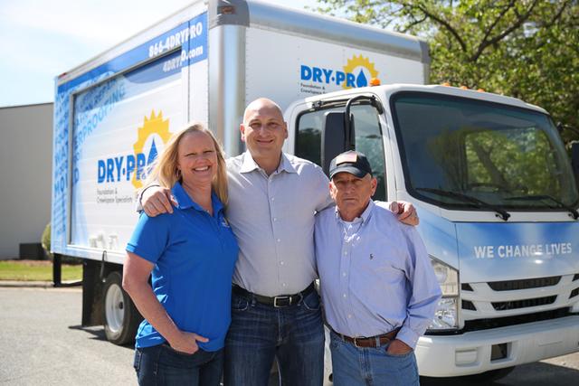 Pictured here is our CEO, Ron Weatherly, along with his wife, Holly, and father, Ronnie.