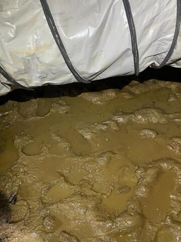 Muddy Crawl Space