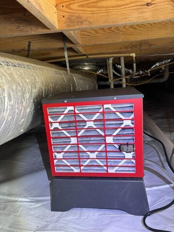 The SaniDry Sedona Dehumidifier