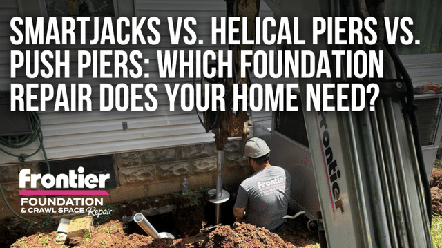 Helical Pier vs. SmartJack vs. Push Pier