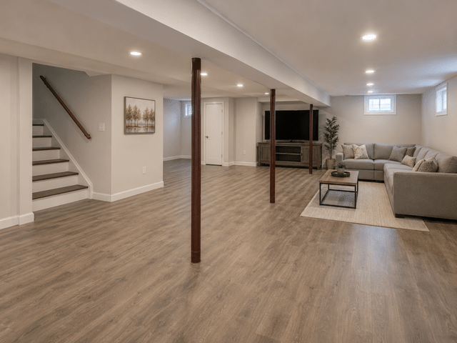 Turning an Unfinished Basement into Usable Space