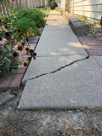 Concrete Corner Repaired in Hills, IA - Image 2