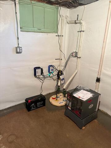 Muscatine Full Basement Waterproofing and Wall Repair - Image 2