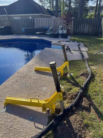 Is Your Pool Deck Sinking, Cracking, or Pulling Away? Everything homeowners need to know - and why Lowcountry Foundation & Crawl Space Repair is the right team to fix it. - Image 1