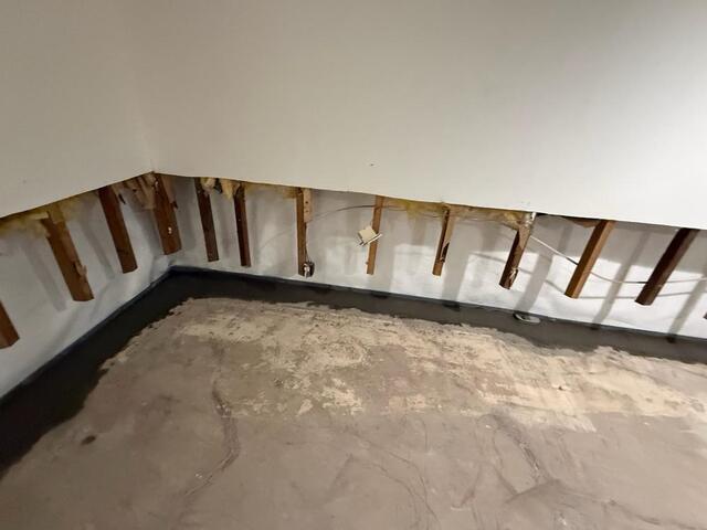 How We Provided a Waterproofing Solution for a Basement in Drexel Hill, PA - Image 3