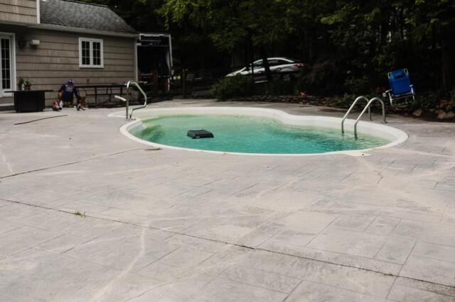 How We Restored a Sunken and Cracked Pool Deck in Caldwell, NJ - Image 5