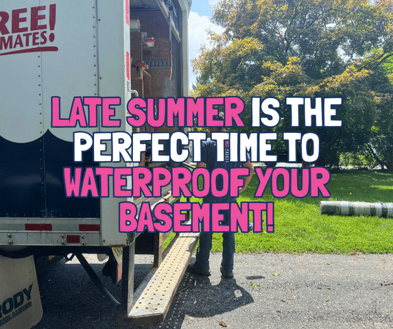 Why Late Summer Is the Perfect Time to Waterproof Your Basement Before Fall