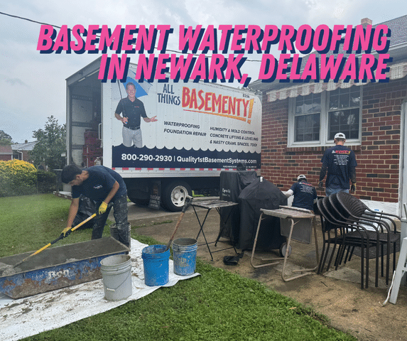 How We Successfully Waterproofed a Basement in Newark, DE
