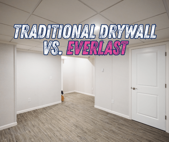 Traditional Drywall vs. Our EverLast Wall System