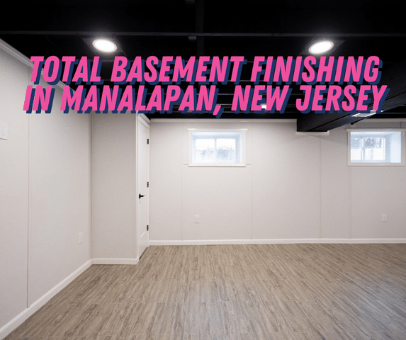 How We Transformed an Unfinished Basement in Manalapan, NJ
