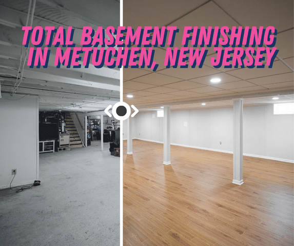 How We Completely Finished a Basement in Metuchen, NJ