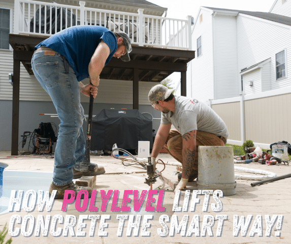Uneven Concrete? Here's How PolyLevel Lifts and Levels It the Smart Way