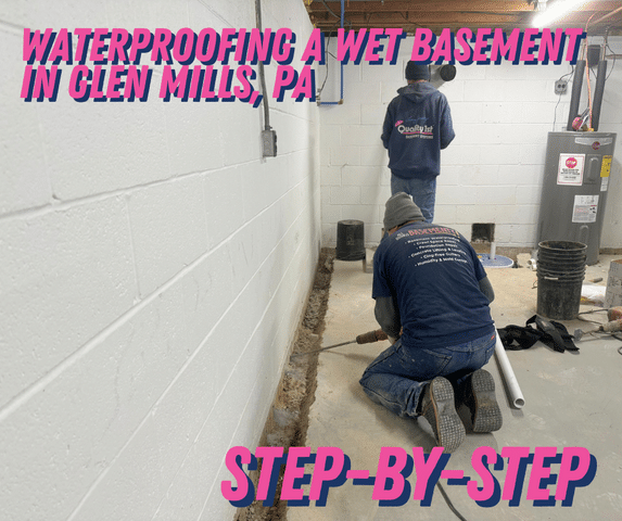 How We Transformed a Musty Basement in Glen Mills, PA
