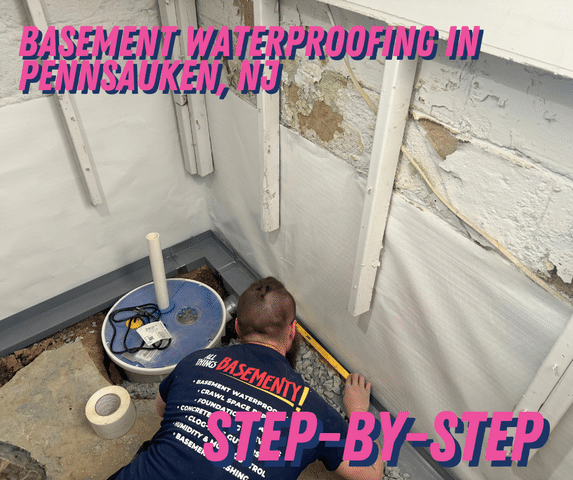 How We Waterproofed a Damp Basement in Pennsauken, NJ