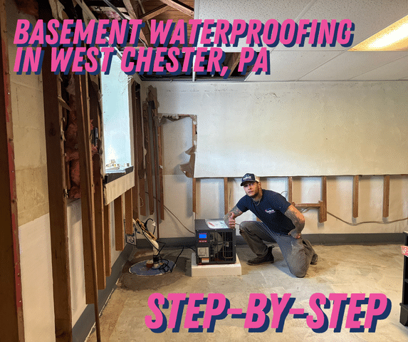 How We Protected and Waterproofed a Basement in West Chester, PA