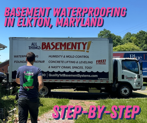 How We Waterproofed an Unfinished Basement in Elkton, MD