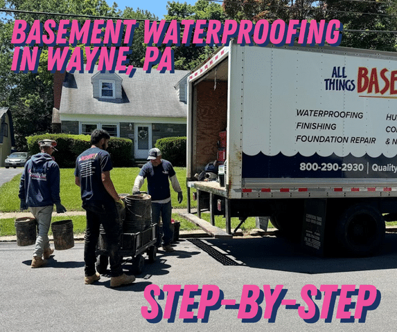 How We Waterproofed a Historic Basement in Wayne, PA
