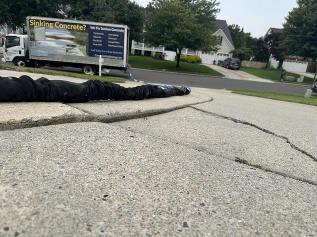 How We Restored an Uneven Driveway with PolyLevel in Mount Laurel, NJ - Image 2