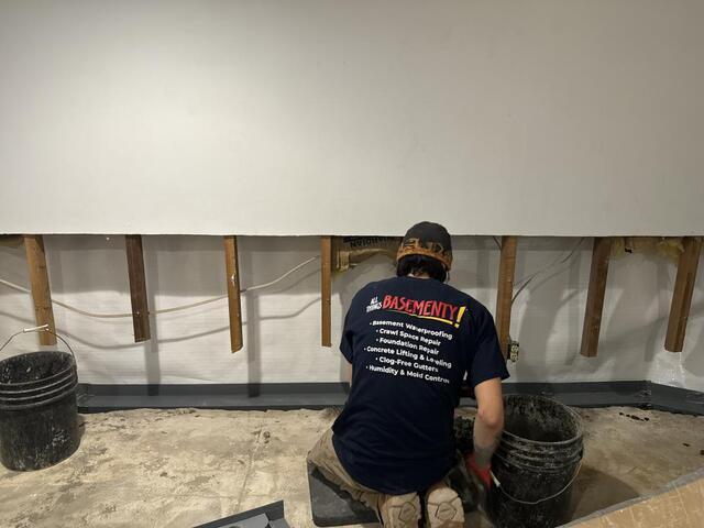 How We Provided a Waterproofing Solution for a Basement in Drexel Hill, PA - Image 2