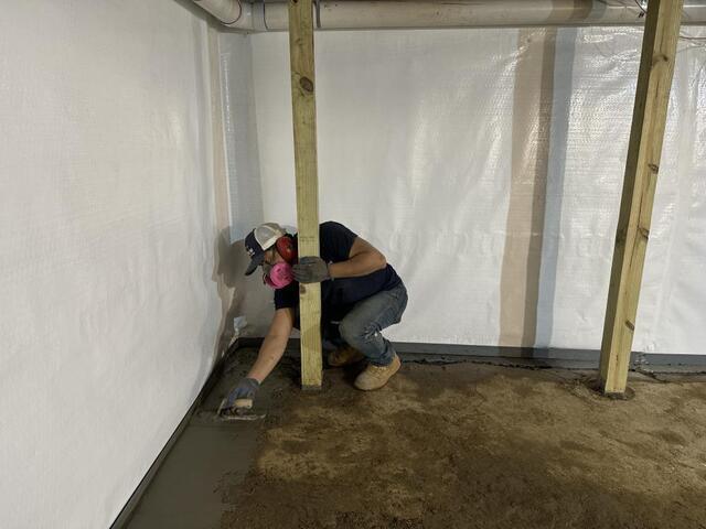 How We Waterproofed a Historic Basement Beneath a Barber Shop in Chester, PA - Image 5